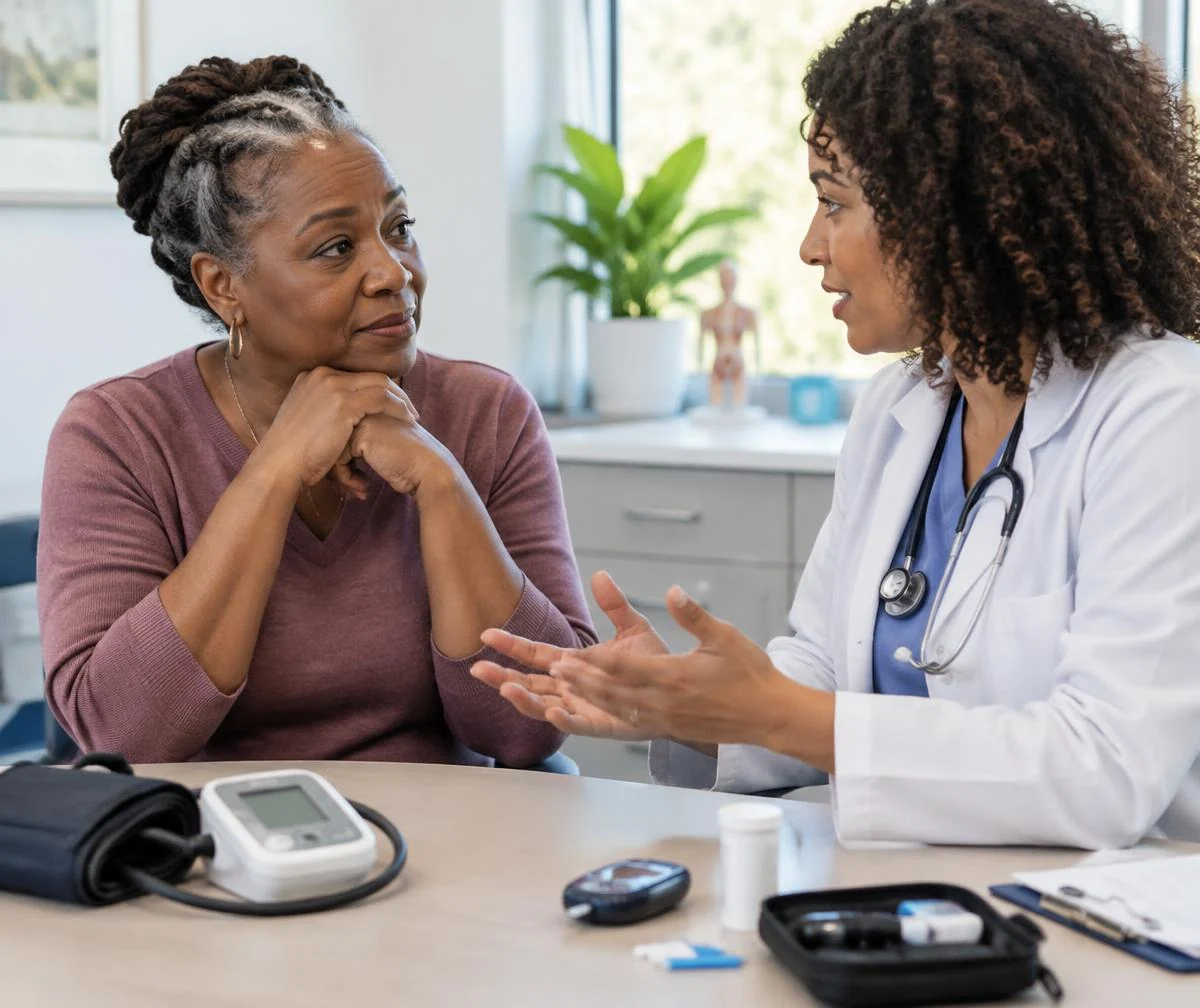 Illustrative chronic disease monitoring scenario